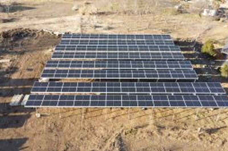茨城県笠間市太陽光発電所電気工事