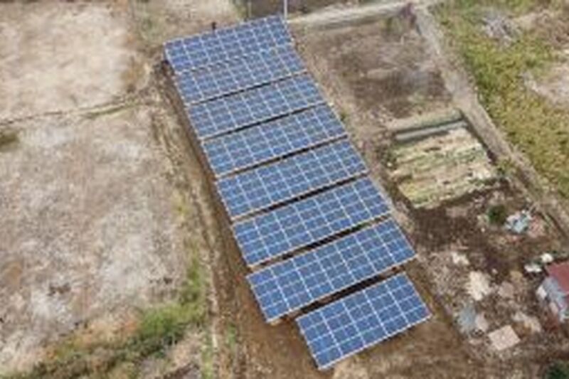 埼玉県大里郡寄居町太陽光発電所電気工事