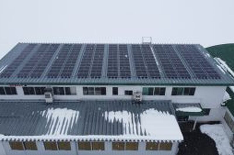 福島県喜多方市自家消費型太陽光発電システム電気工事