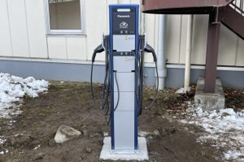栃木県那須塩原市EV充電設備新設工事