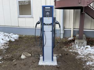 栃木県那須塩原市EV充電設備新設工事