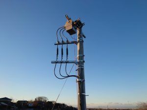 埼玉県吉見町太陽光発電所電気工事