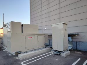 愛知県岡崎市非常用発電機設備電気工事