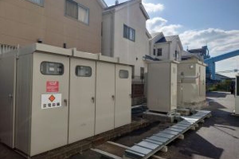 大阪府阪南市非常用発電機設備電気工事